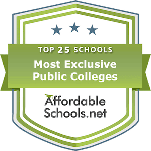 Badge 25pt Most Xclsv Public Bach Colleges